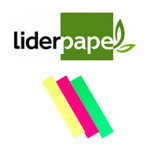 LIDERPAPEL, 0,5x2,5 MTS. 34 GRS/M². COLORES FLUORESCENTES